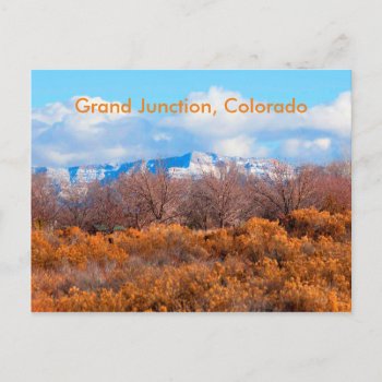 Grand Junction  Colorado Postcard by bluerabbit at Zazzle
