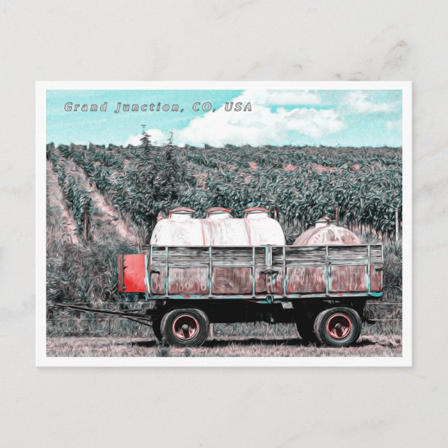 GRAND JUNCTION COLORADO  POSTCARD (Front)