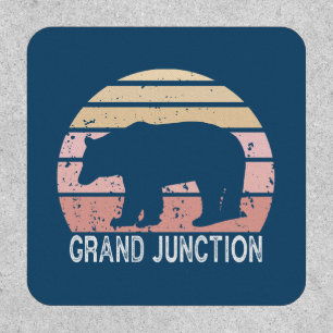 Grand Junction Colorado Retro Bear Patch