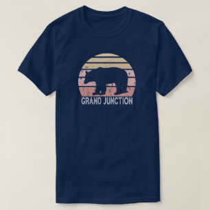 Grand Junction Colorado Retro Bear T-Shirt