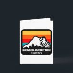Grand Junction Colorado Skiing Snowboarding Family Card<br><div class="desc">Grand Junction Colorado Skiing Snowboarding Family Ski Trip</div>