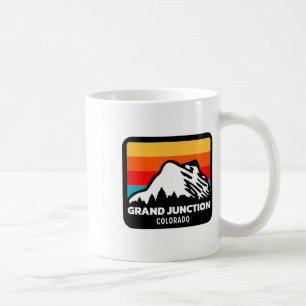 Grand Junction Colorado Skiing Snowboarding Family Coffee Mug