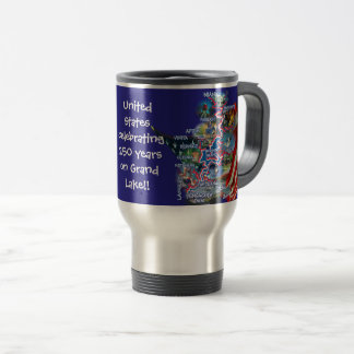 Grand Lake celebrates U.S. 250 with eagle Travel Mug