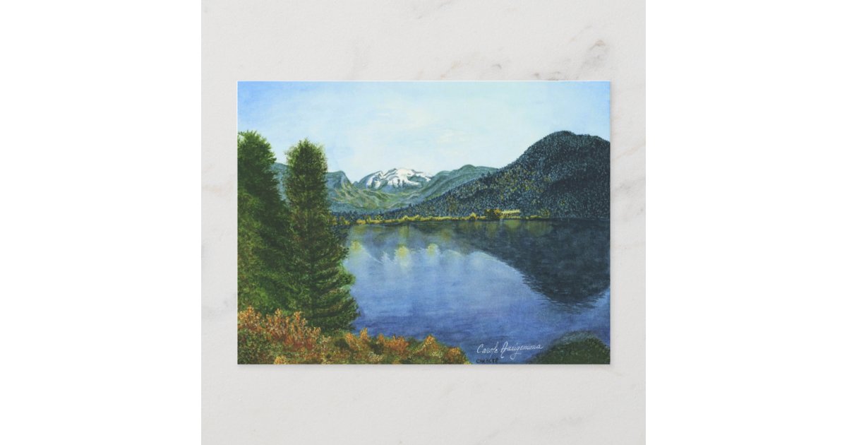 Grand Lake, Colorado Mini Collectible Prints Postcard Zazzle