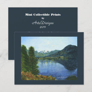 Grand Lake, Colorado  Mini Collectible Prints Postcard