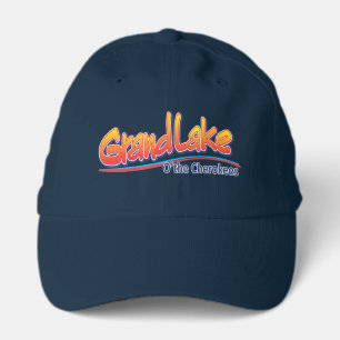 Grand Lake o' the Cherokees fun font cap
