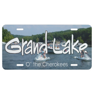 Grand Lake OK license plate