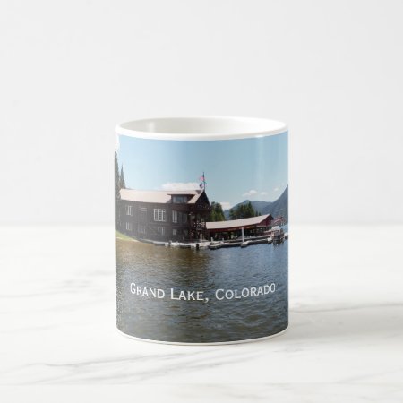 Grand Lake Yacht Club In Grand Lake, Colorado Coffee Mug