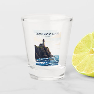 Grand Manan Island Canada Shot Glass