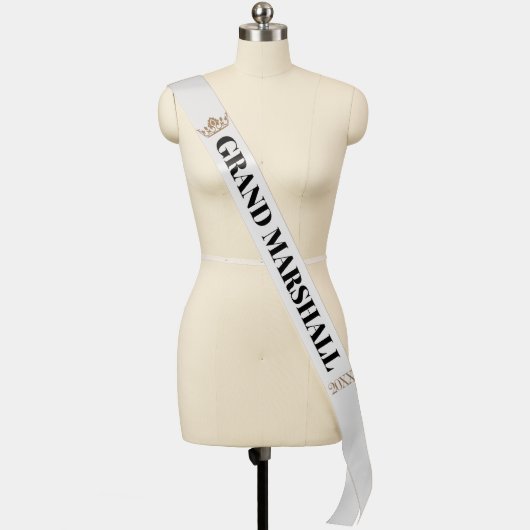 Grand Marshall Custom Parade Event Sash (Mannequin)