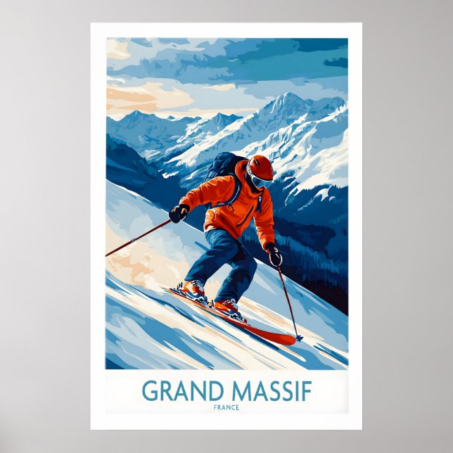 Grand Massif Poster France 1 (Front)