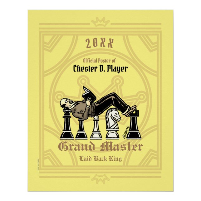 Grand Master Glossy Poster (Front)