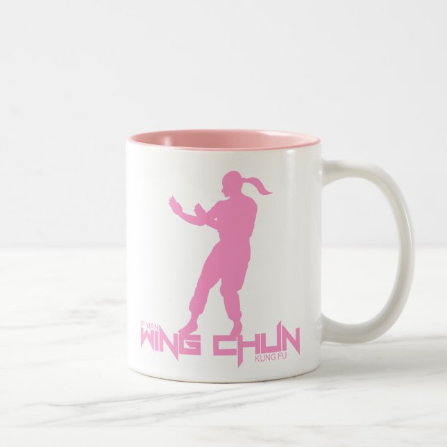 Grand Master - Ip Man "Wing Chun" Kung Fu Two-Tone Coffee Mug (Right)