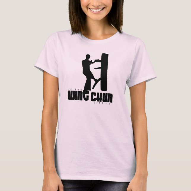 Grand Master - Ip Man "Wing Chun" Wooden Dummy T-Shirt (Front)