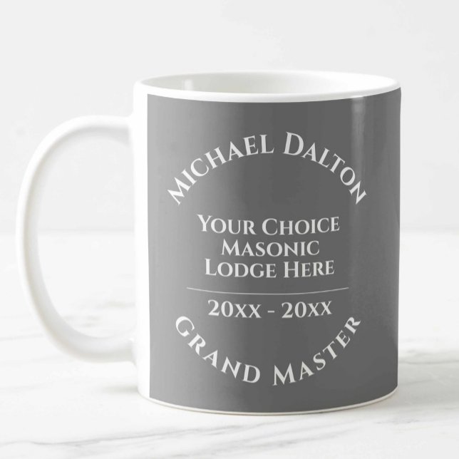 Grand Master Masonic Coffee Mug (Creator Uploaded)