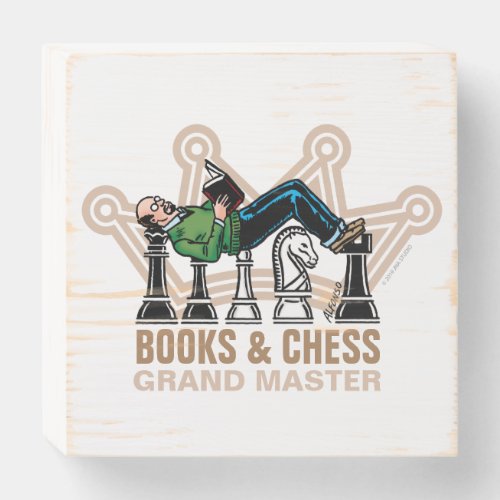 Grand Master Wood Box Sign