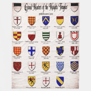 GRAND MASTERS of the KNIGHTS TEMPLAR Fleece Blanket