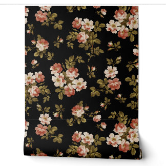 Grand Millennial Botanical Roses Summer Garden 1 Wallpaper