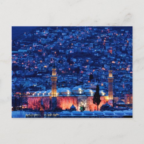 Grand Mosque of Bursa Postcard