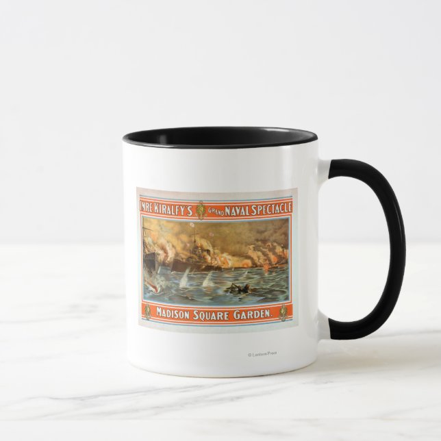 Grand Naval Spectacle Madison Square Garden Mug (Right)