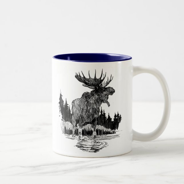 Grand Old Moose coffee mug (Right)