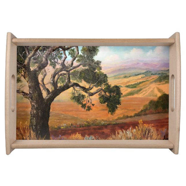 Grand Old Oak, Sand Hill Road Serving Tray (Front)