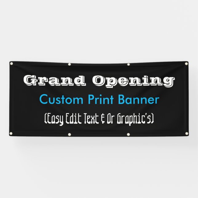 Grand Opening Advertiment Banner (Horizontal)