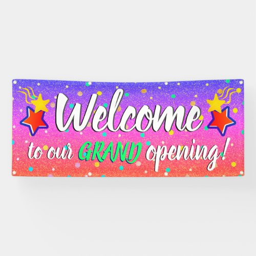 Grand Opening Banner