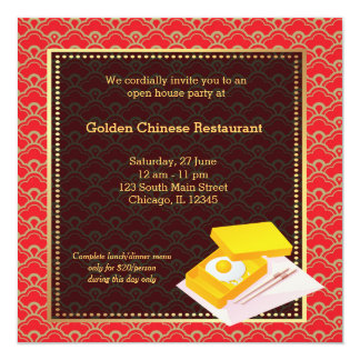 Restaurant Invitation Card 7