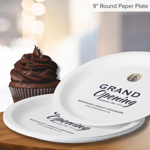 Grand Opening Event Paper Plates