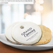 Grand Opening Launch Event Logo Sugar Cookie