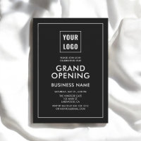 Grand Opening Logo Professional Invitation