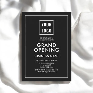 Grand Opening Logo Professional Invitation