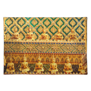 Grand Palace In Bangkok, Thailand Cloth Placemat