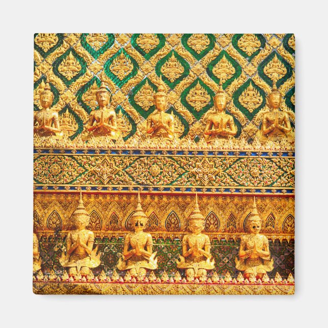 Grand Palace In Bangkok, Thailand Magnet (Front)
