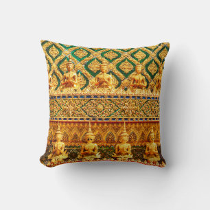 Grand Palace In Bangkok, Thailand Throw Pillow