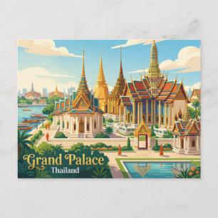 Grand Palace Thailand Postcard