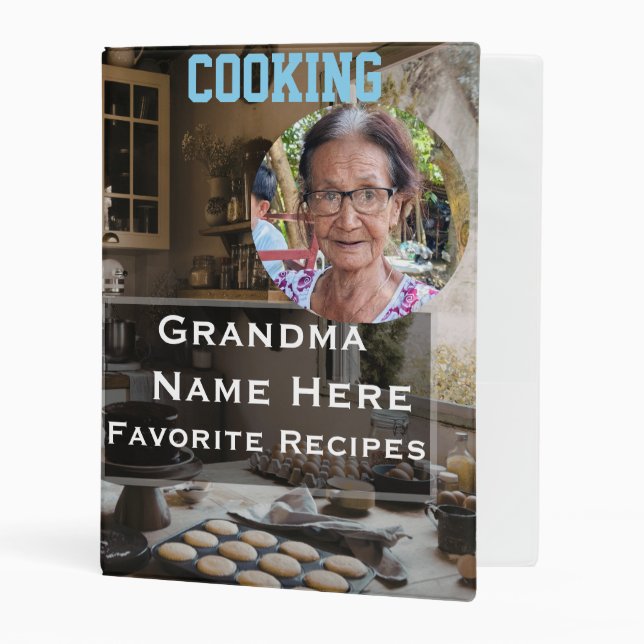 Grand Parent Recipes Avery Mini Binder (Front/Inside)