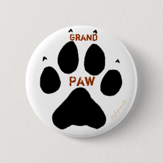 Grand Paw Button (Front)
