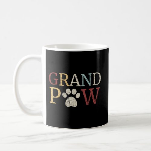 Grand Paw Dog Grandpaw Grandpa Coffee Mug