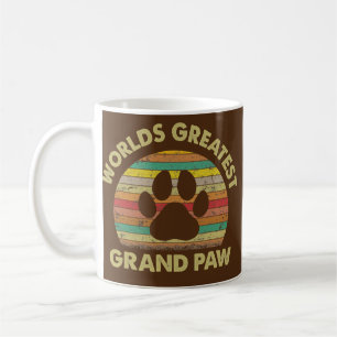 Grand Paw Dog Lover Grandpaw father's day Coffee Mug