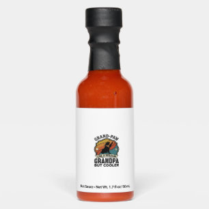 Grand Paw Grandpa Dog Retro Sunset Bandana_1 Hot Sauces