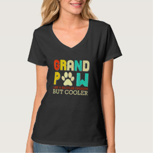 Grand Paw Like A Regular Grandpa But Cooler  Dog T-Shirt