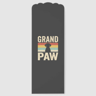 Grand Paw Vintage Dog Retro Bookmarks