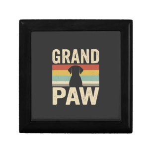 Grand Paw Vintage Dog Retro Gift Box