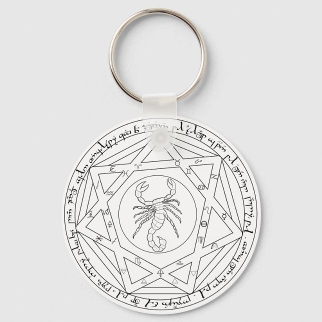 Grand Pentacle Keychain (Front)