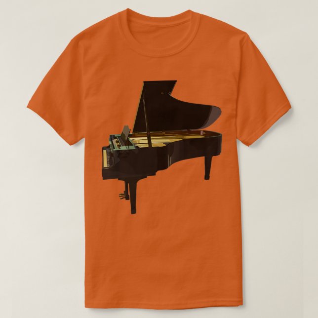 Grand Piano  (2)  T-Shirt (Design Front)