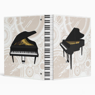Grand Piano 3D Model: Custom Binder