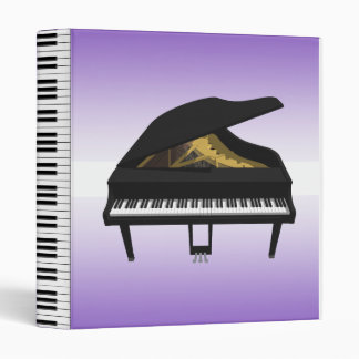 Grand Piano 3D Model: Custom Binder