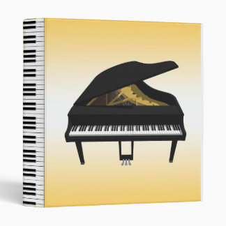 Grand Piano 3D Model: Custom Binder